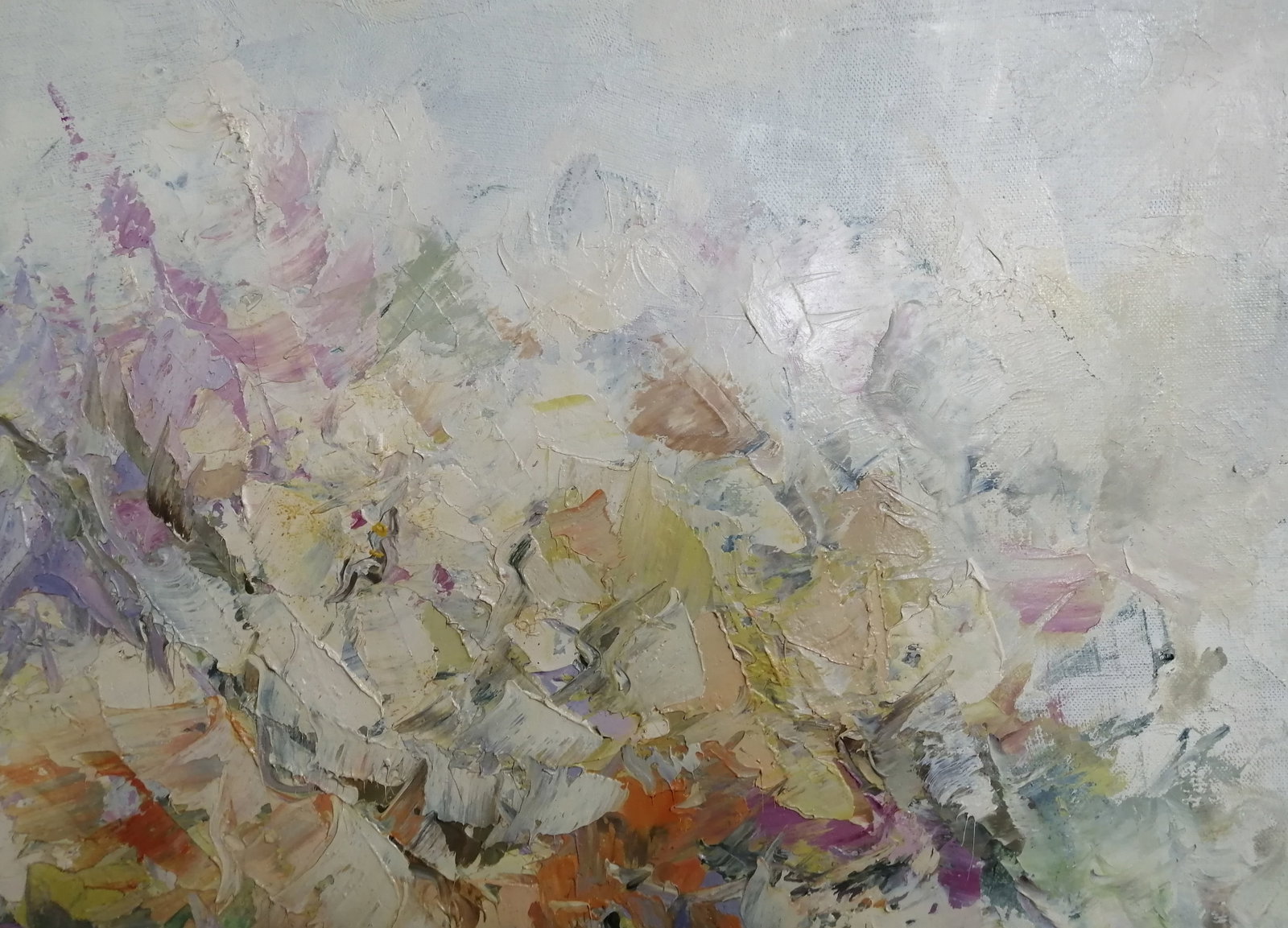 Oil painting Yellow flowers Vadim Os'onov - 4