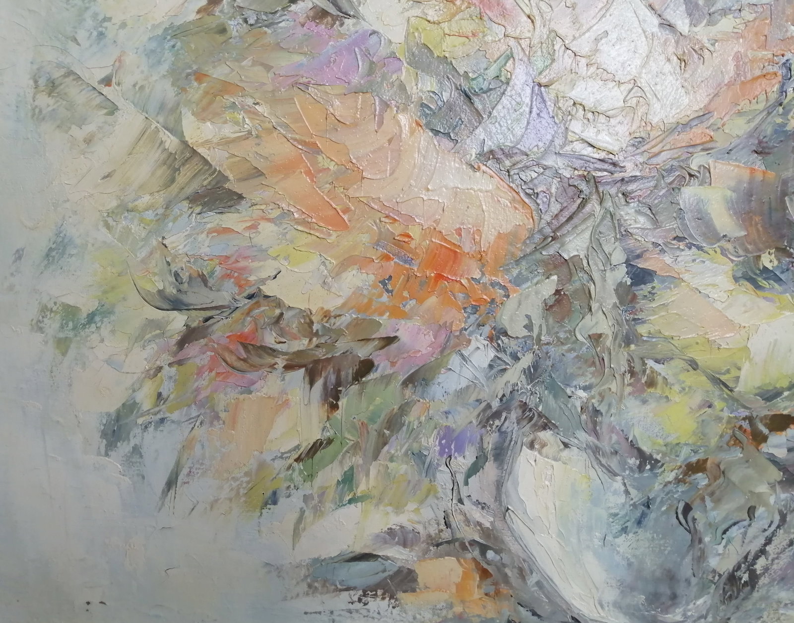 Oil painting Yellow flowers Vadim Os'onov - 5