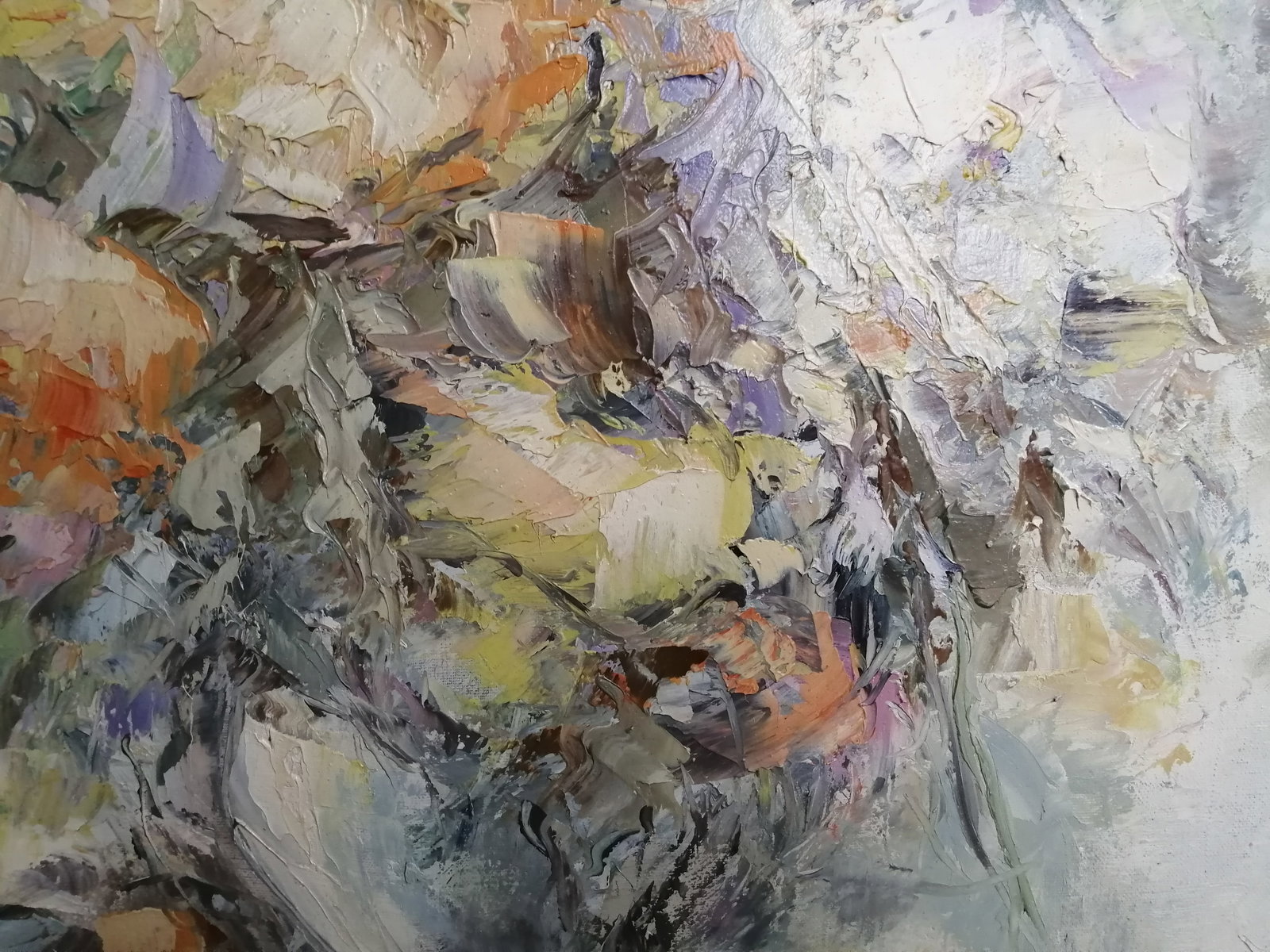 Oil painting Yellow flowers Vadim Os'onov - 6