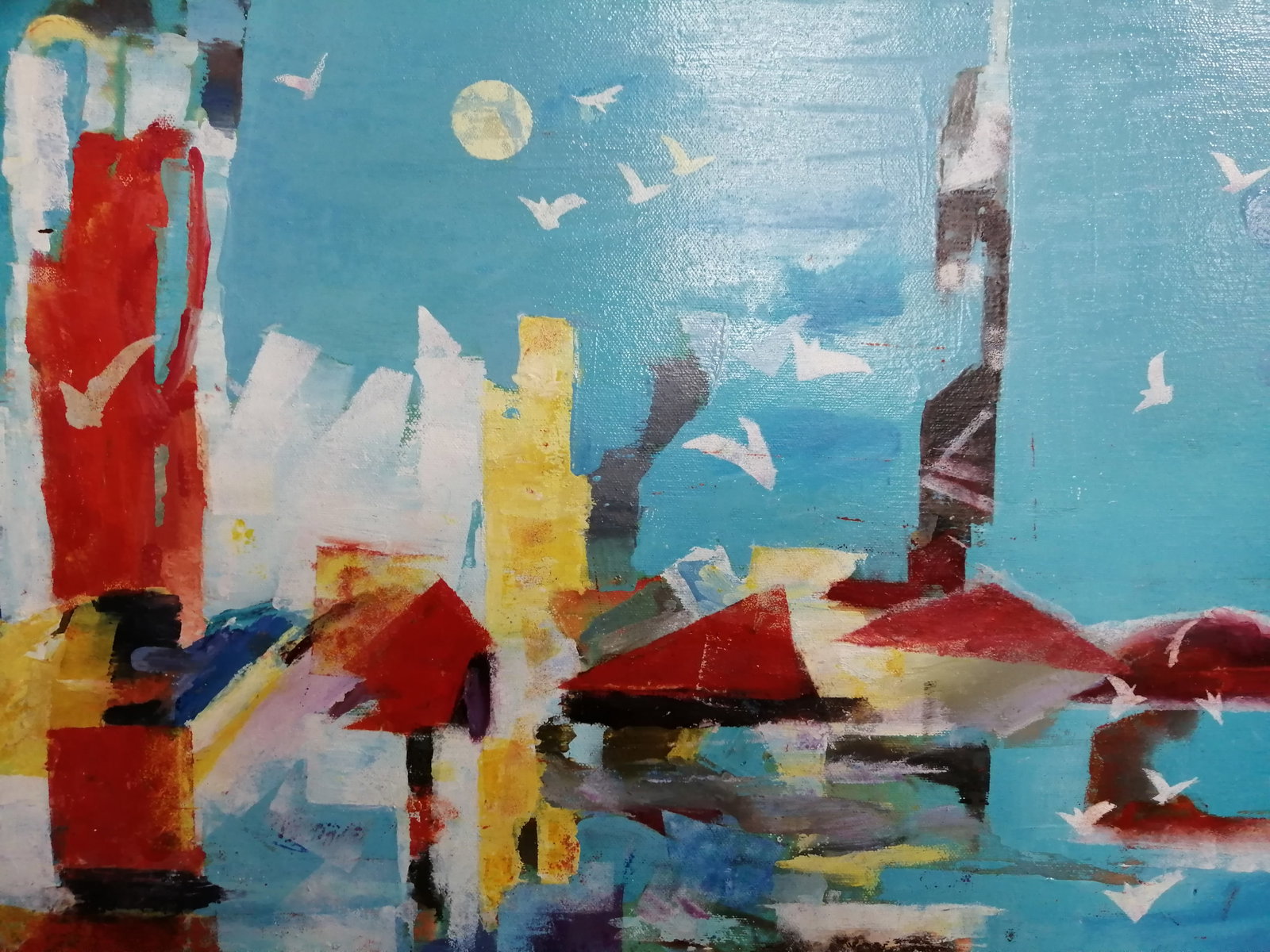 Oil painting Abstact Vadim Os'onov - 7