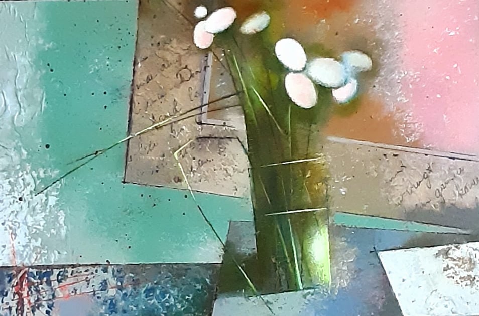 Oil painting Bouquet still life Oksana Kyrylenko: Title: Oil painting Bouquet still life Oksana Kyrylenko Description: 29KOR Painter: Oksana Kyrylenko S?ze: 30x50 cm/12x20 inches Components: oil, canvas Original painting ERA: 2015 Oksana Ivanivnawas