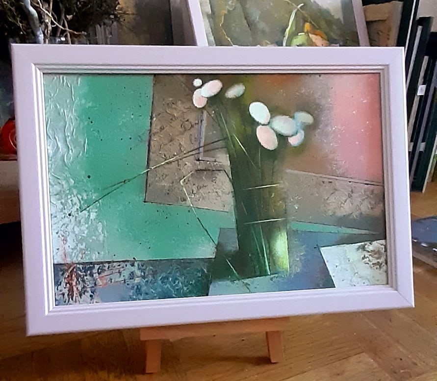 Oil painting Bouquet still life Oksana Kyrylenko - 5