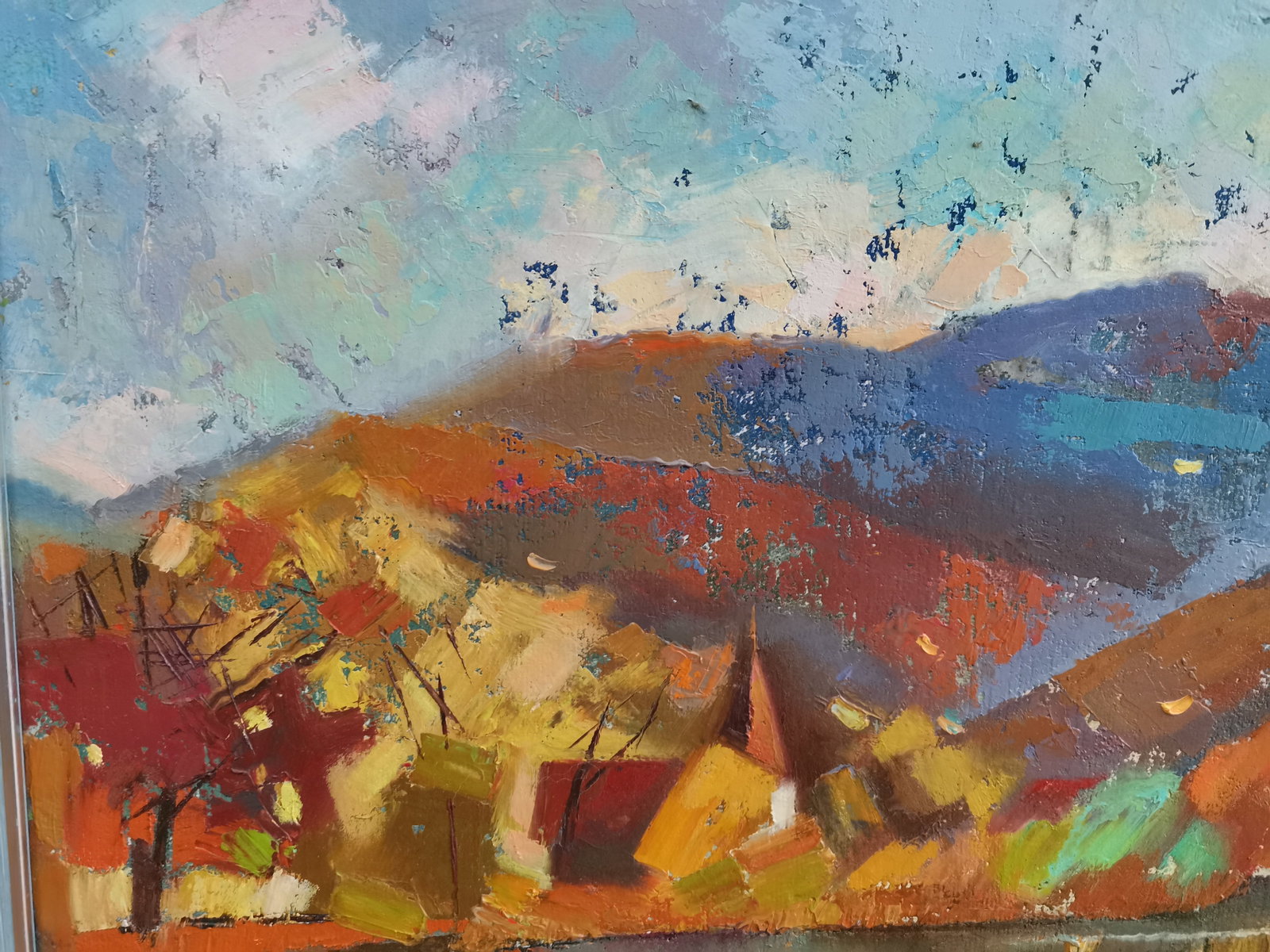 Oil painting Autumn Oksana Kyrylenko - 6