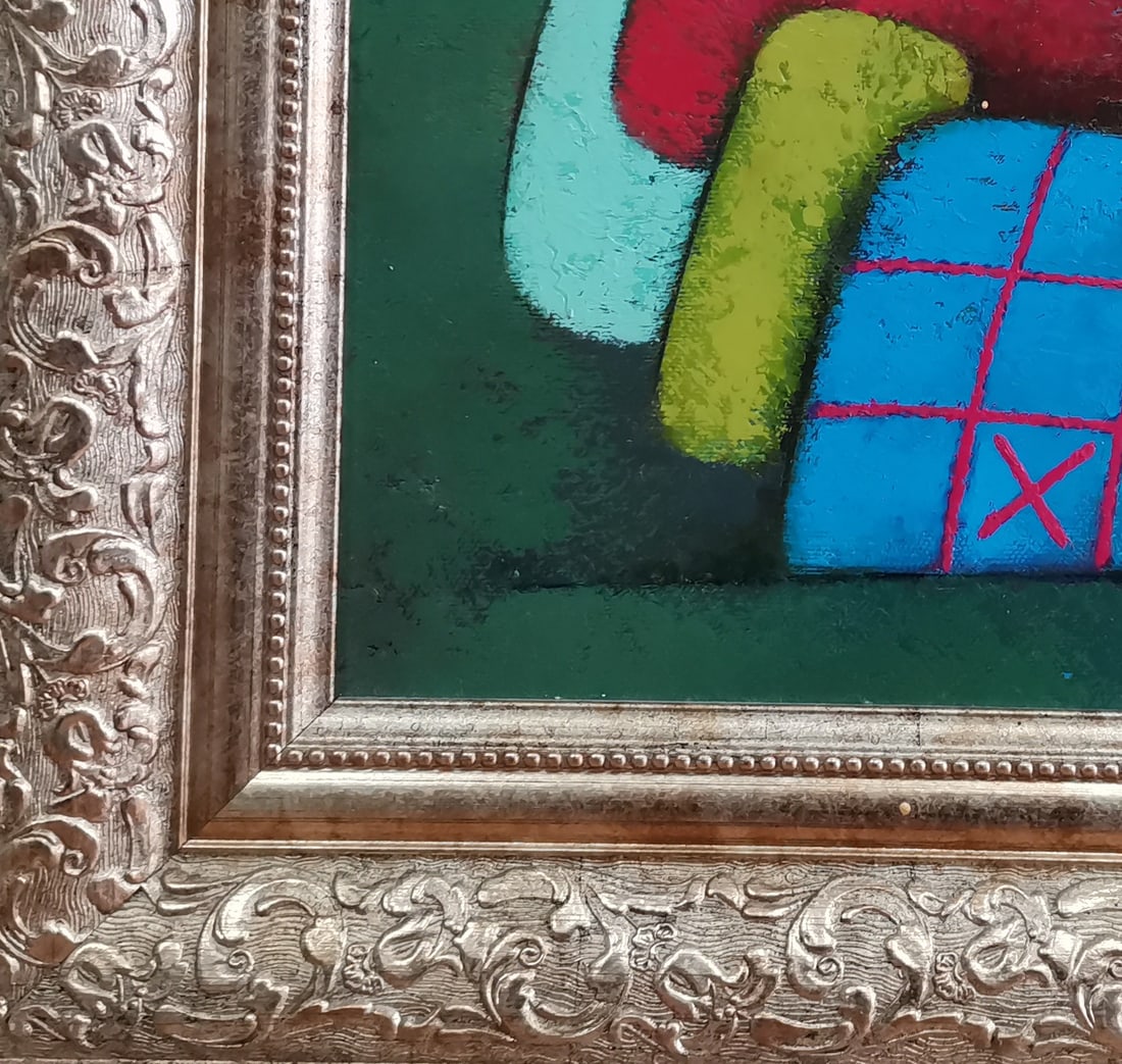 Abstract Oil painting Game Oksana Kyrylenko - 4