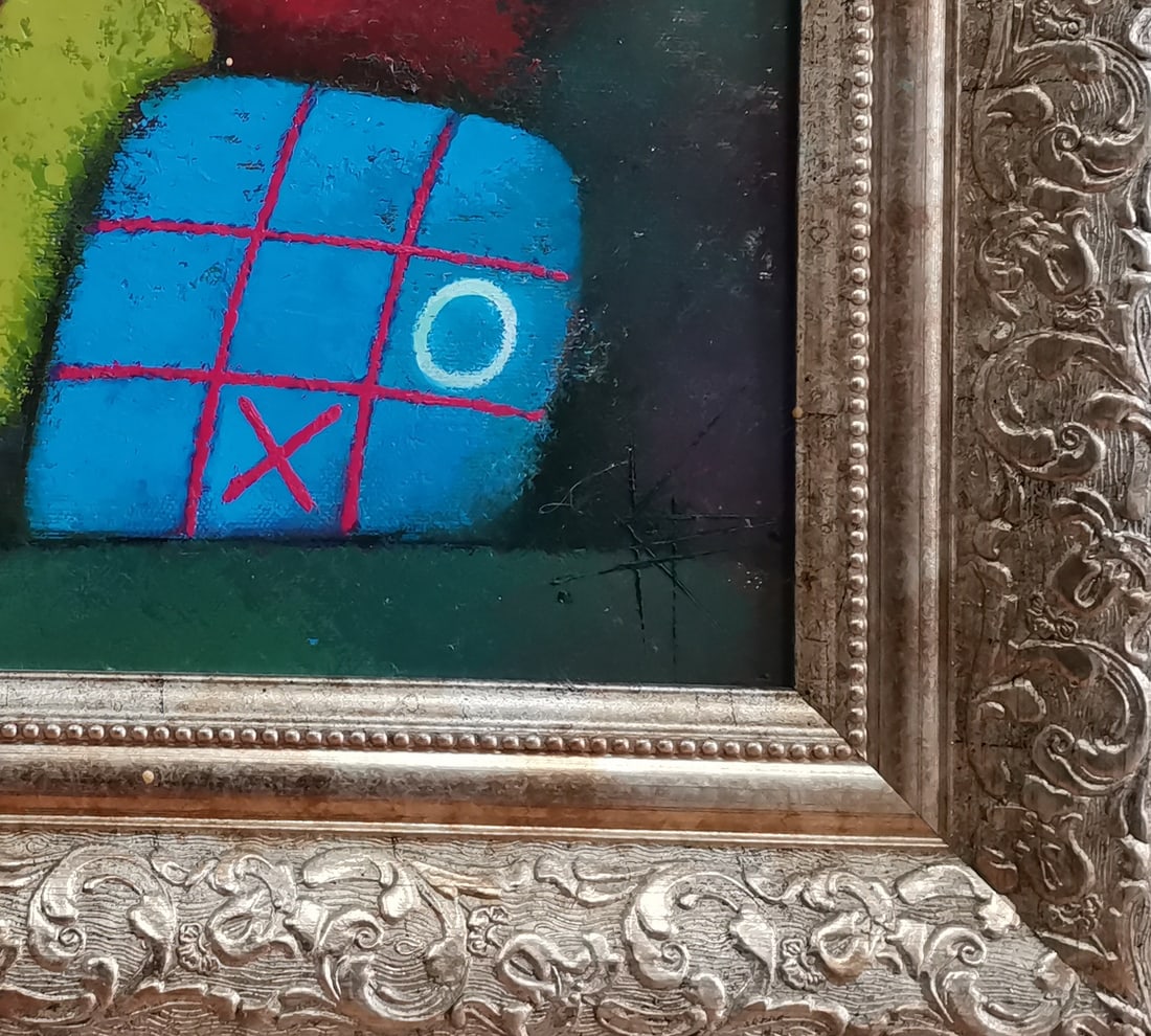 Abstract Oil painting Game Oksana Kyrylenko - 9