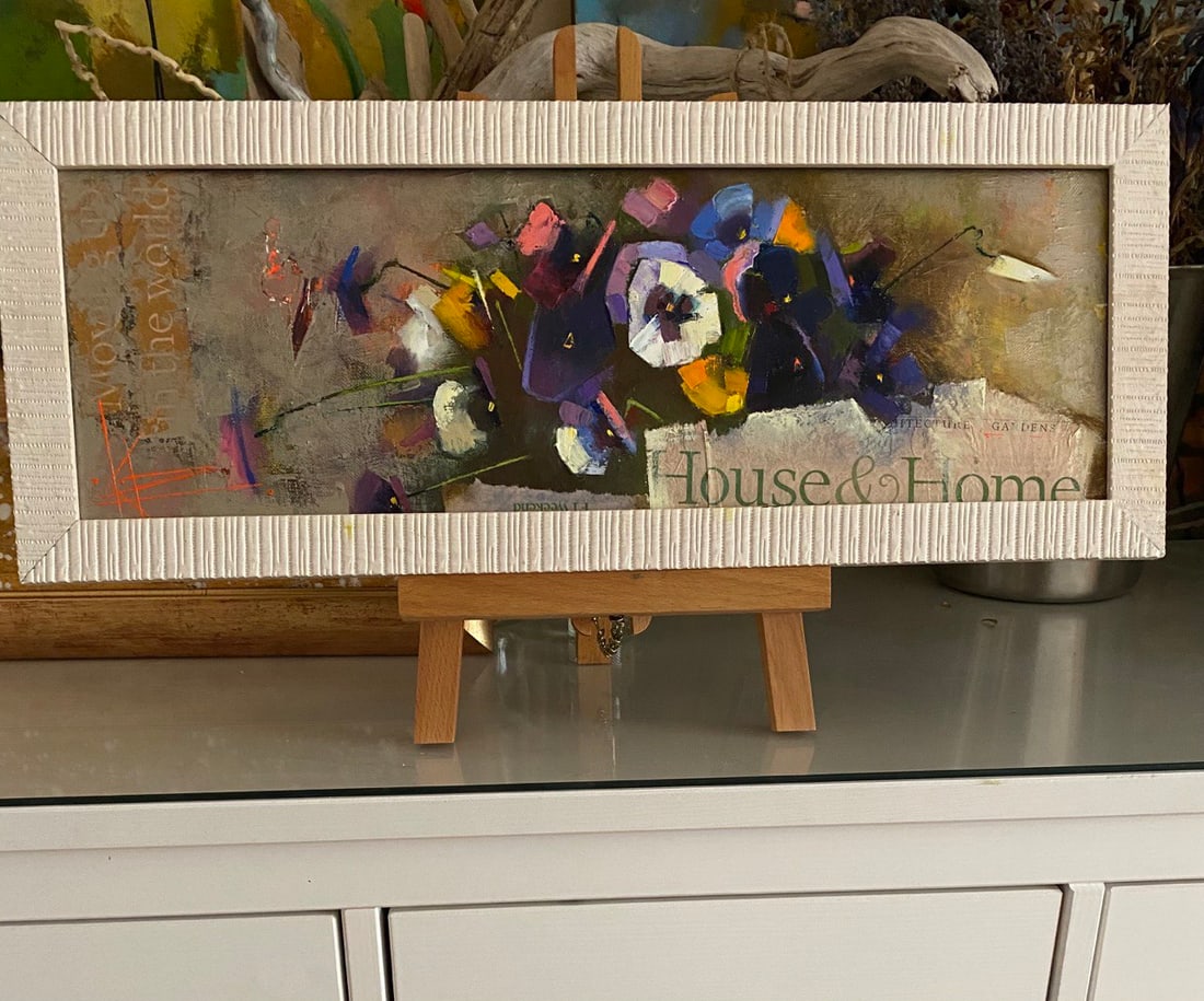 Abstract Oil painting Spring presentation Oksana Kyrylenko - 4