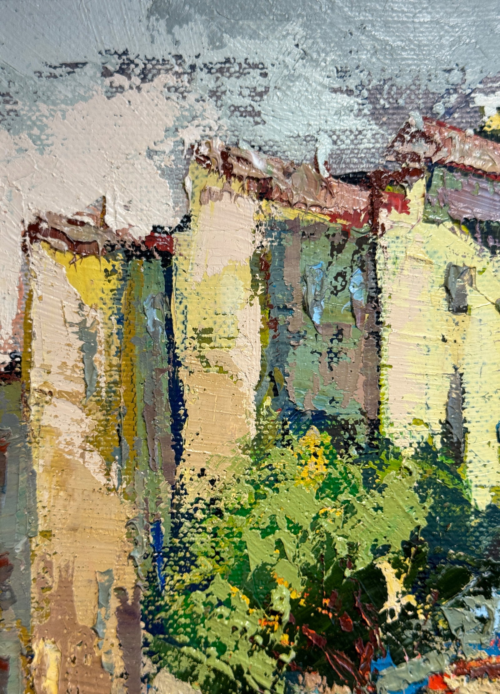 Oil painting with frame city of Lviv K. Leonid - 3