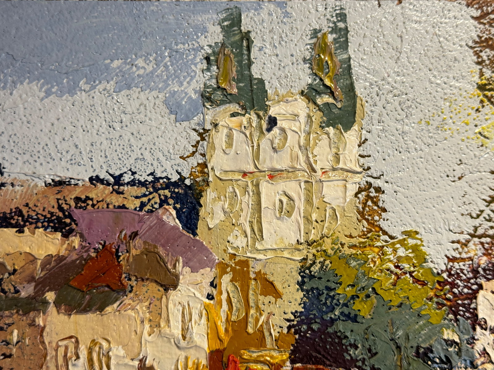 Oil painting with frame Church of St. Mary Magdalene (Lviv) K. Leonid - 6