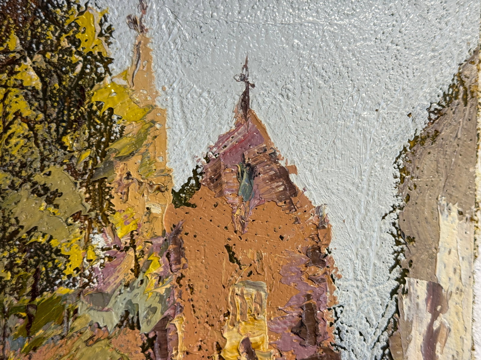 Oil painting with frame Church of St. Clement the Pope (Lviv) K. Leonid - 4