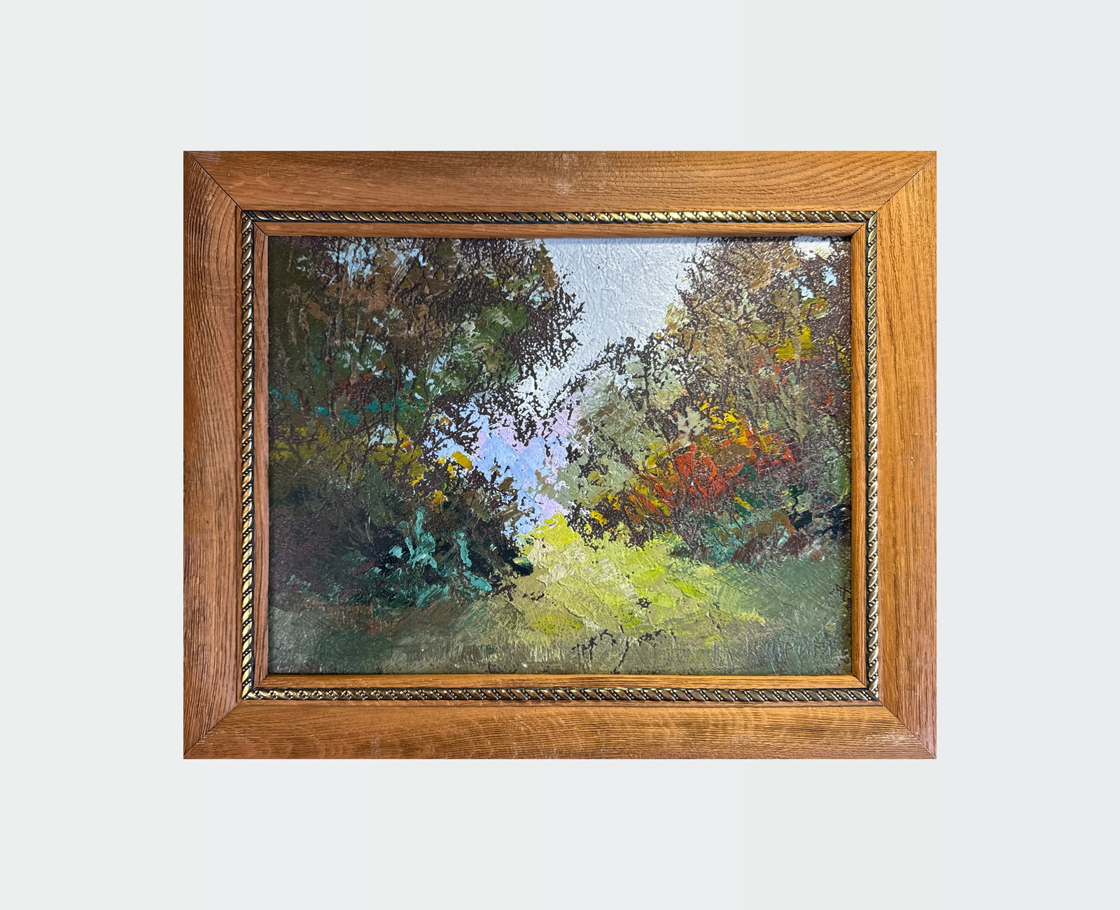 Oil painting with frame Summer K. Leonid - 2
