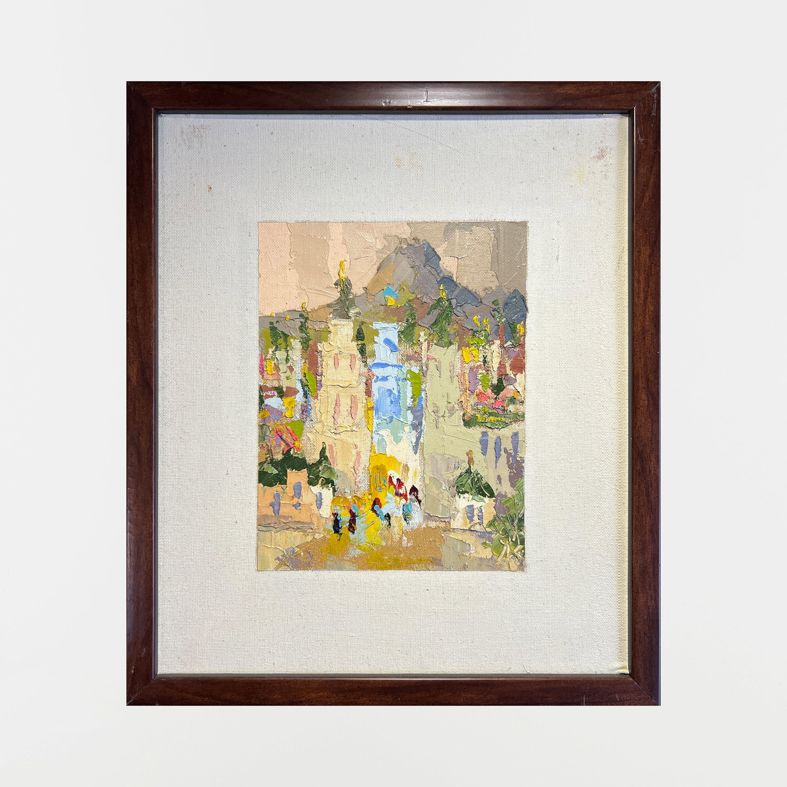 Oil painting with frame Lviv K. Leonid - 2