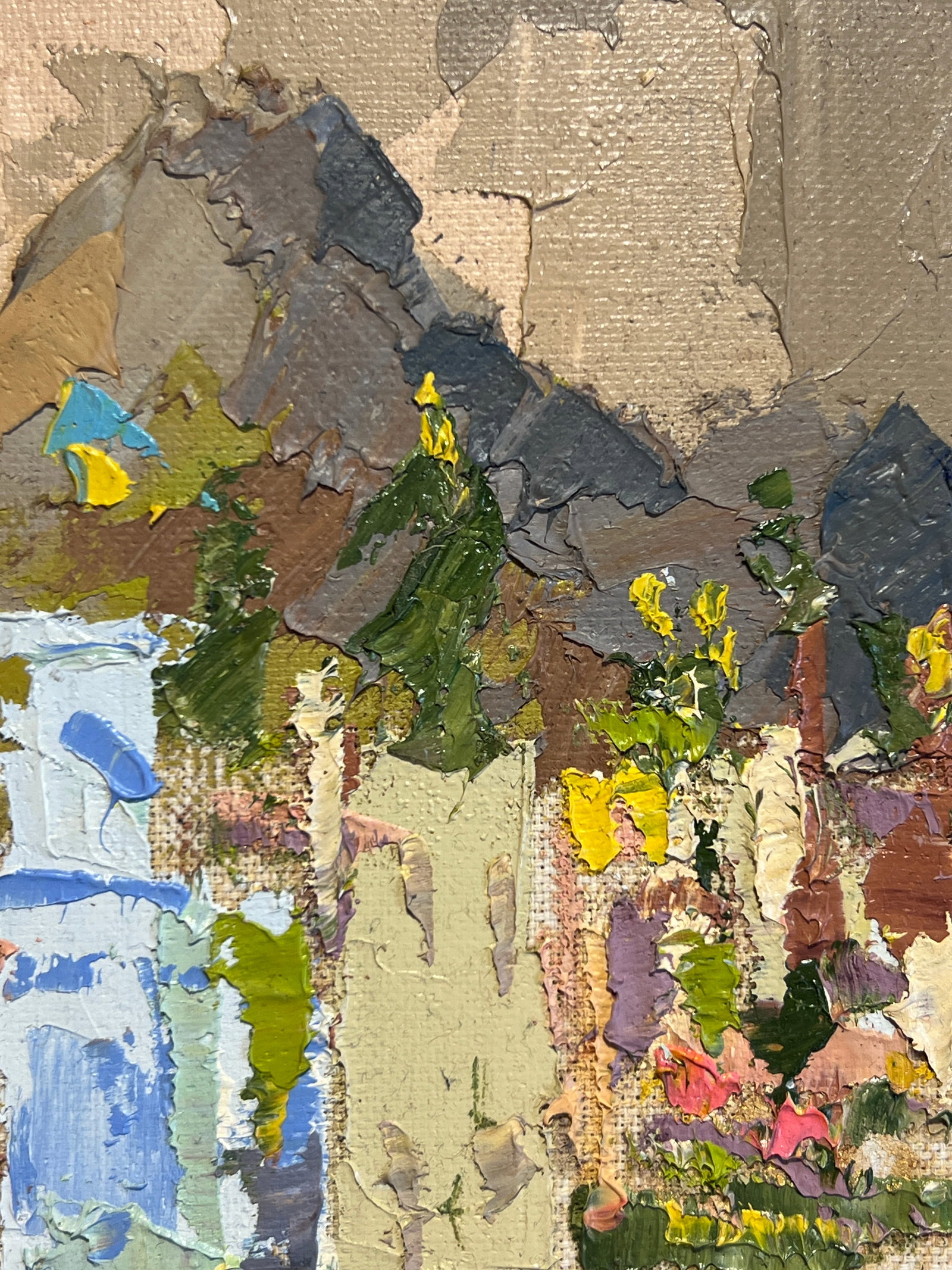 Oil painting with frame Lviv K. Leonid - 7