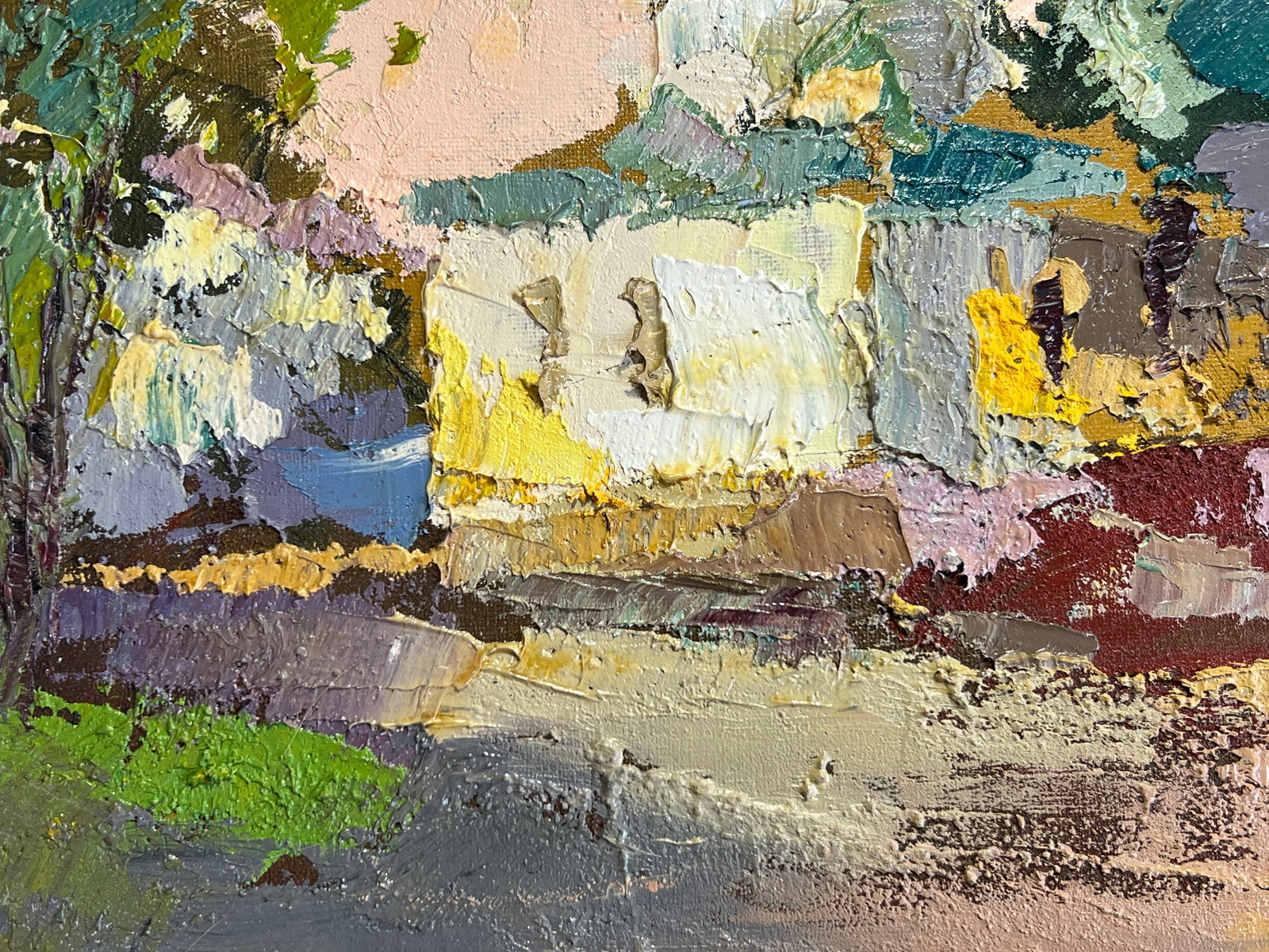 Oil painting with frame Church of St. Nicholas (Lviv) K. Leonid - 5