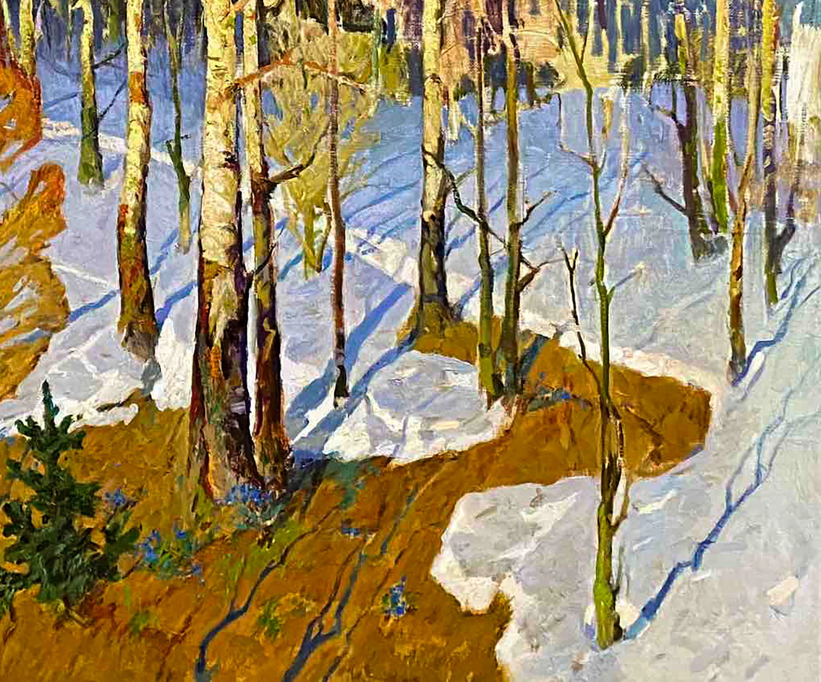 Oil painting March Andrey Serbutovsky - 5