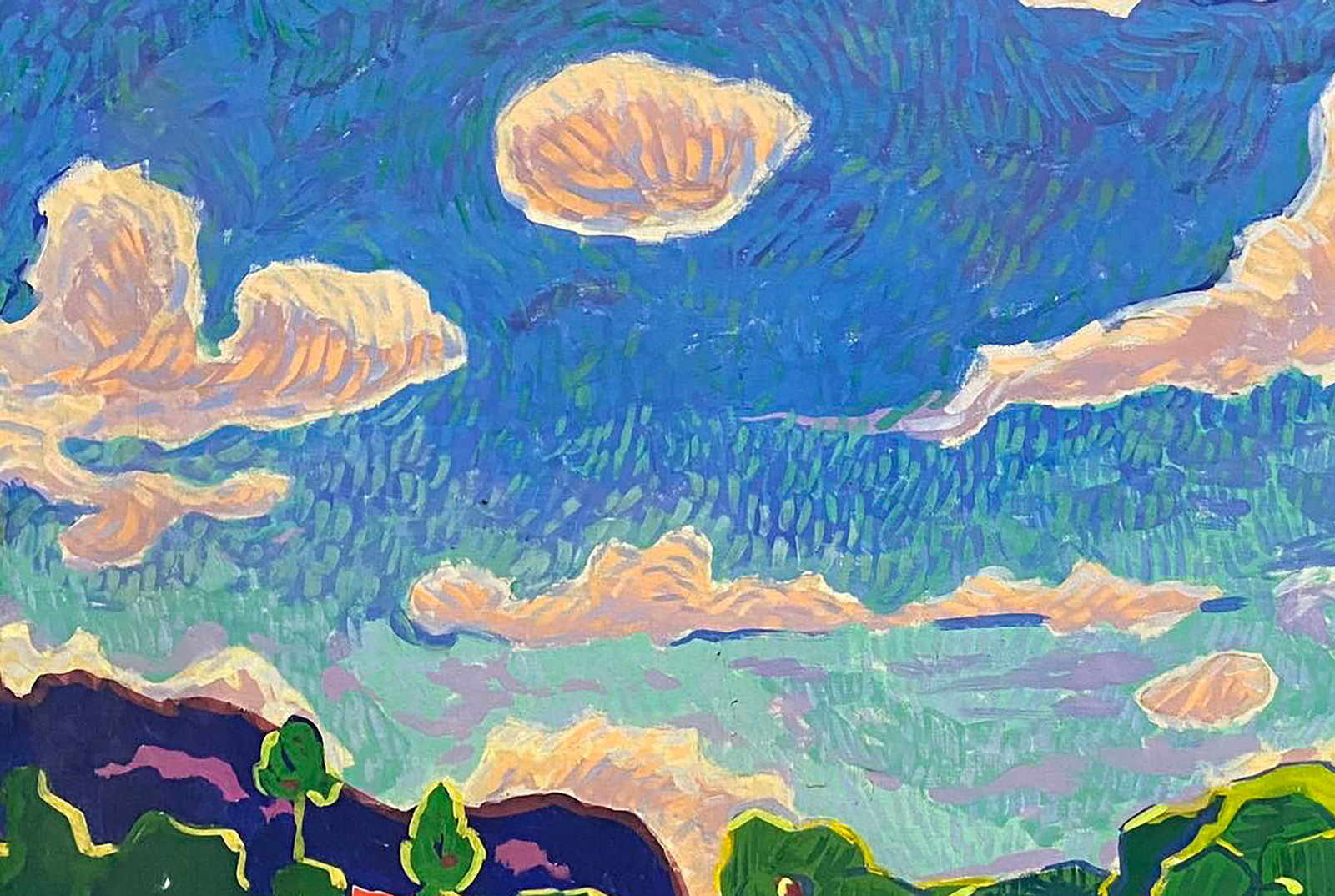 Oil painting Summer day Dmitry Chvala - 2
