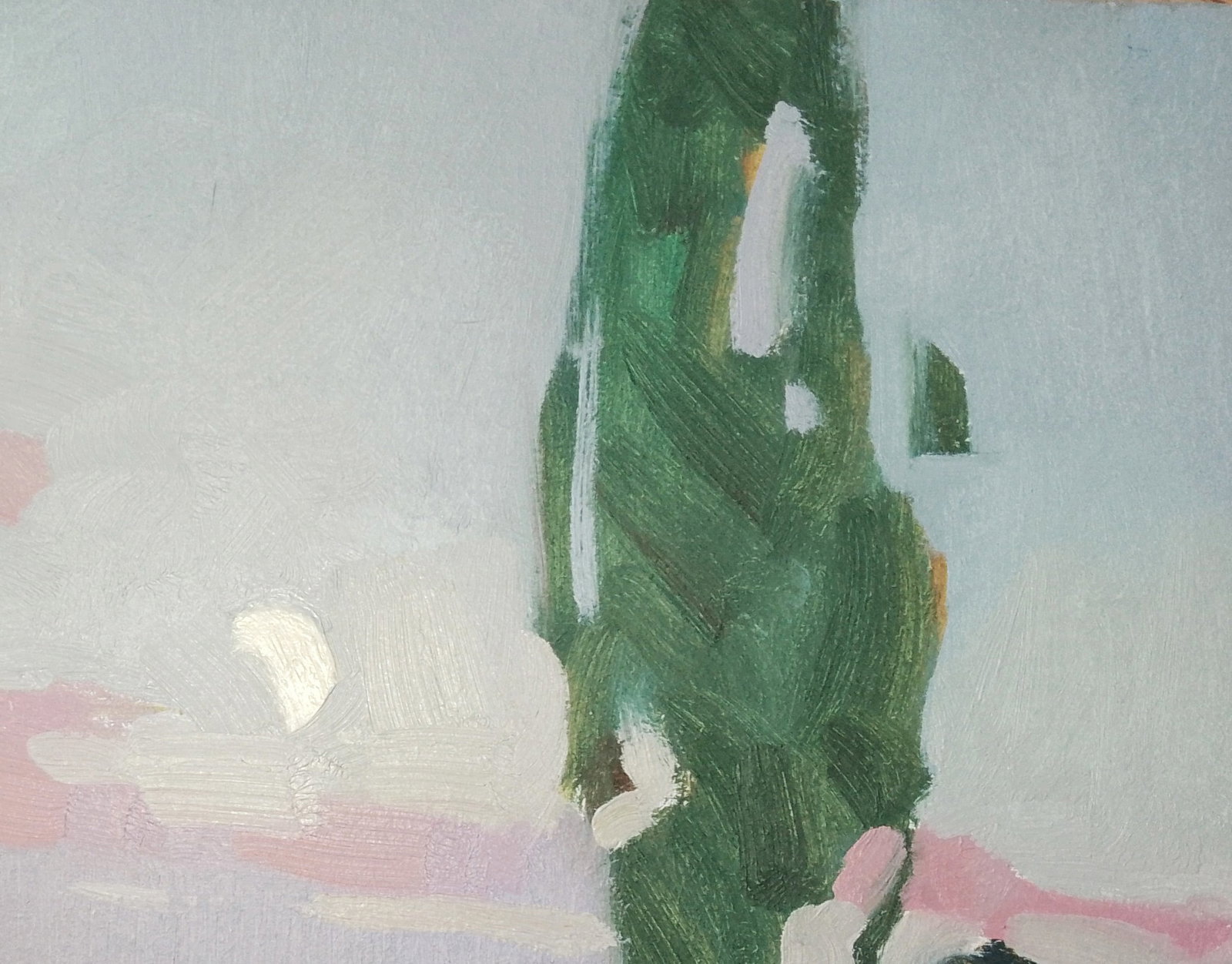 Oil painting Bright evening moon Igor Tuzhikov - 5