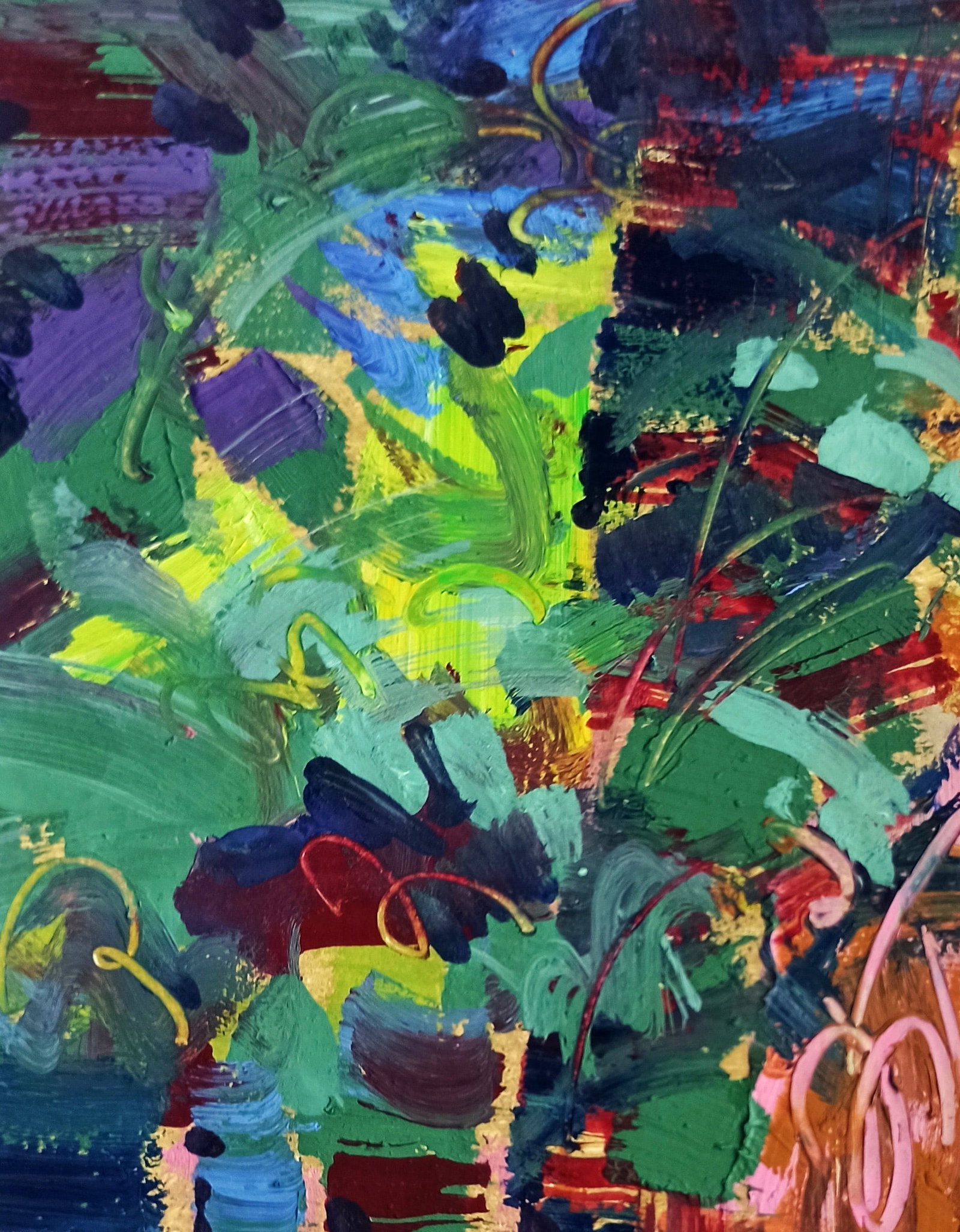 Oil painting The grapes are blooming Viktor Khadzhinov - 2