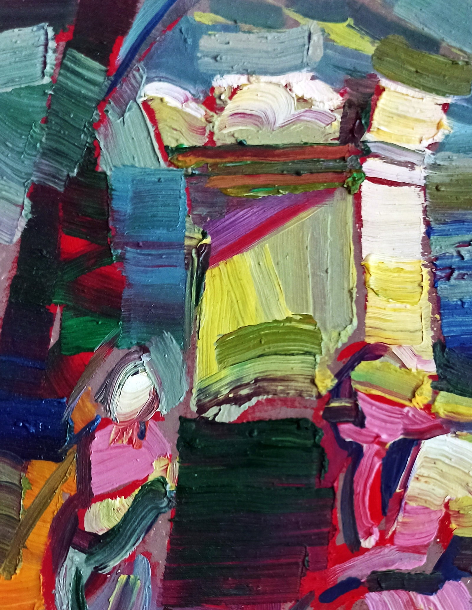 Oil painting Memory Viktor Khadzhinov - 2