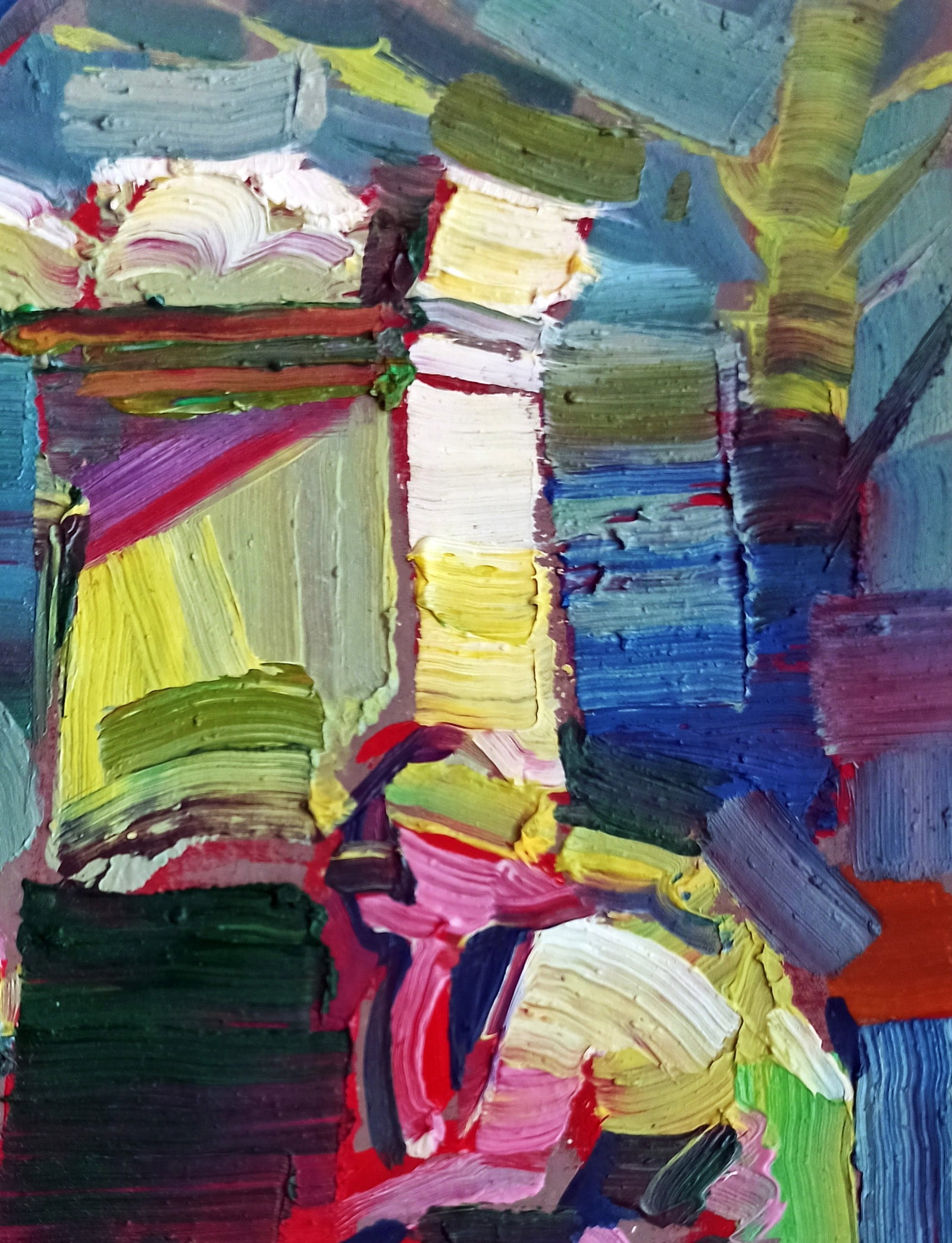 Oil painting Memory Viktor Khadzhinov - 3
