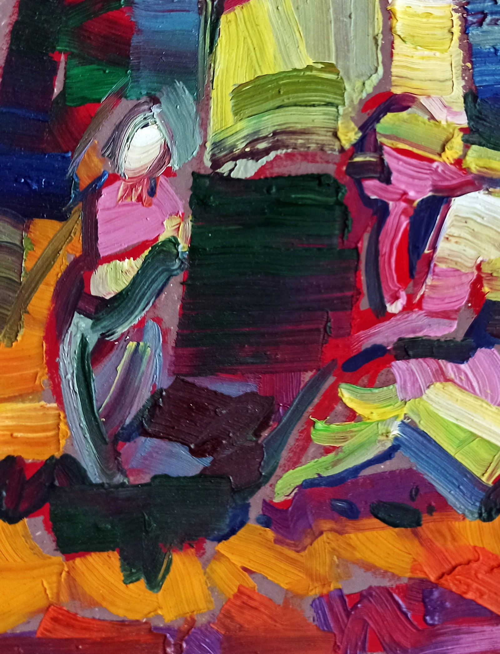 Oil painting Memory Viktor Khadzhinov - 4