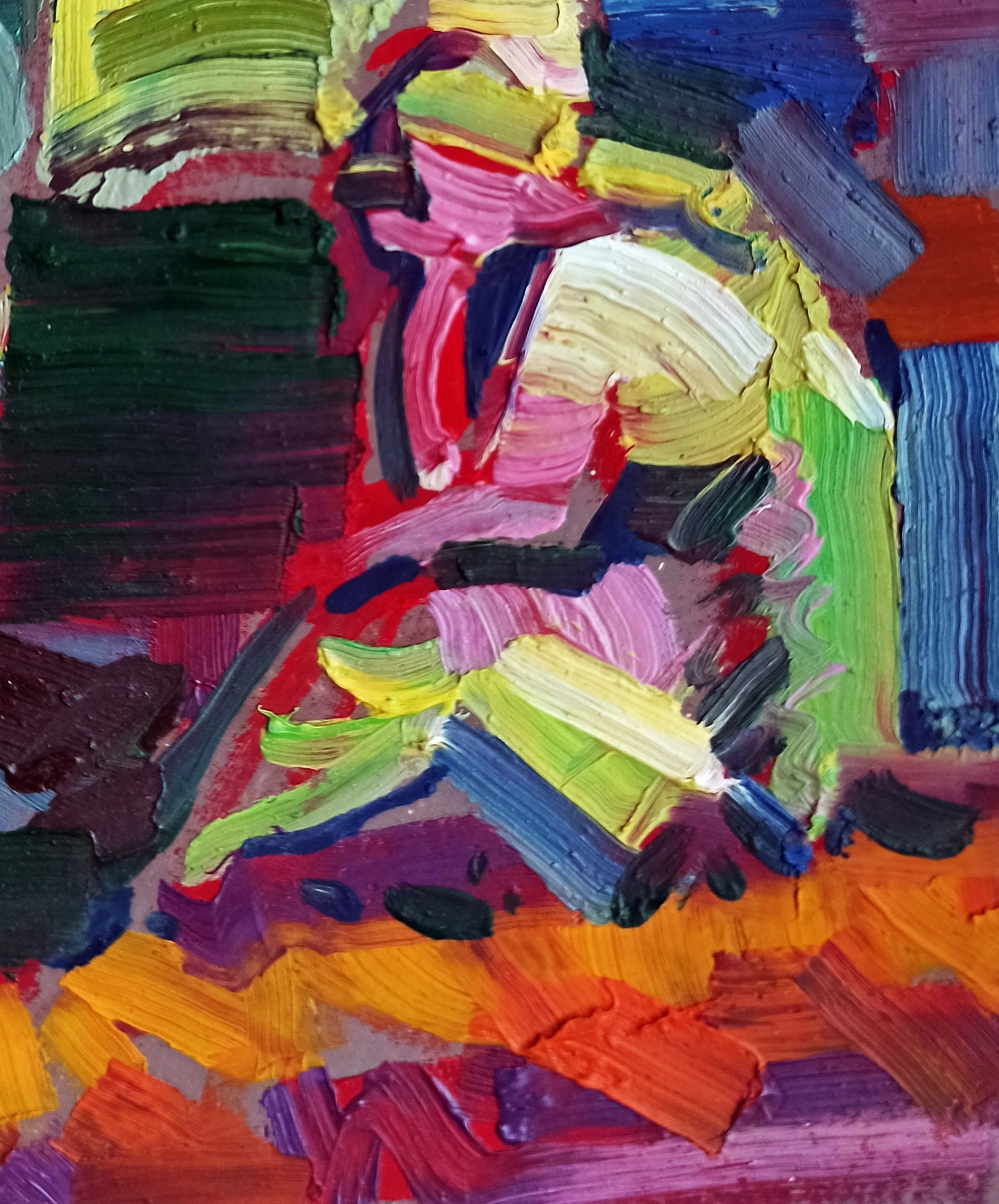 Oil painting Memory Viktor Khadzhinov - 5