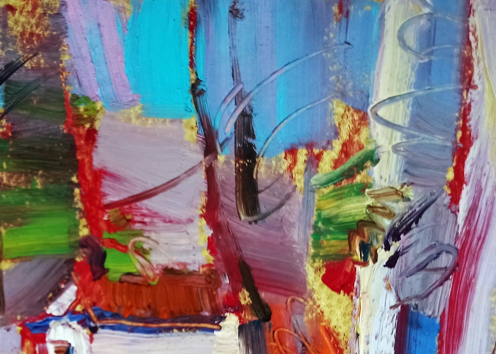 Oil painting The White house Viktor Khadzhinov - 3