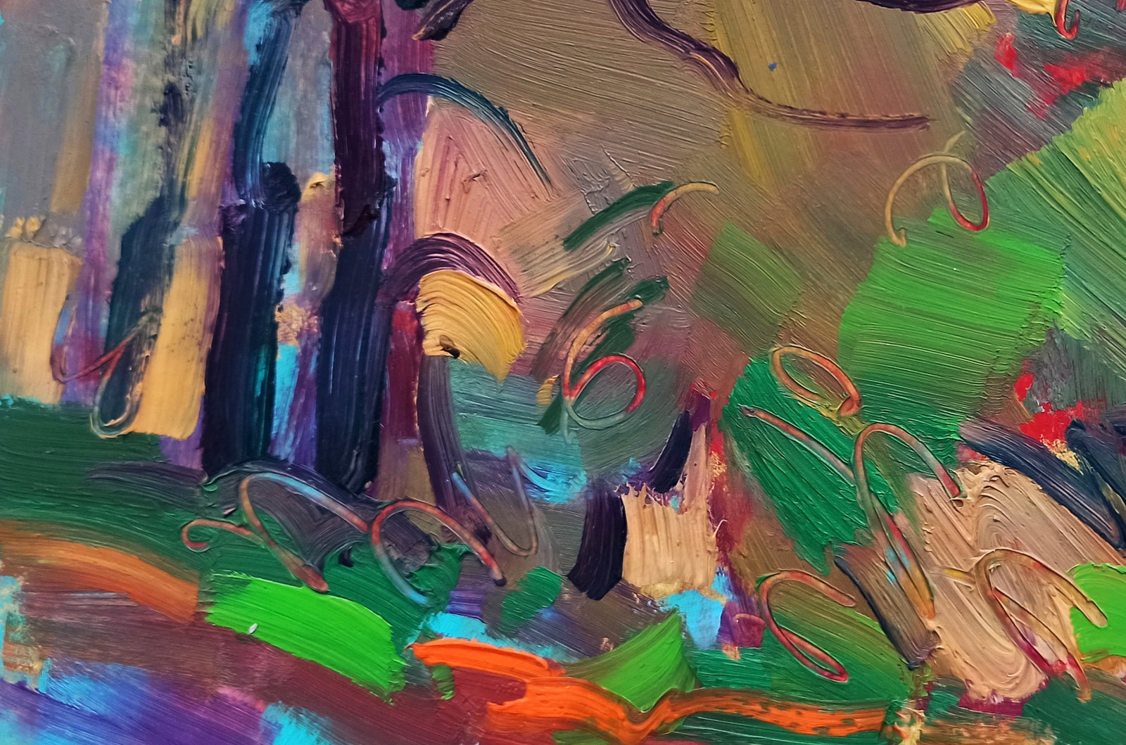 Oil painting Mid autumn Viktor Khadzhinov - 4