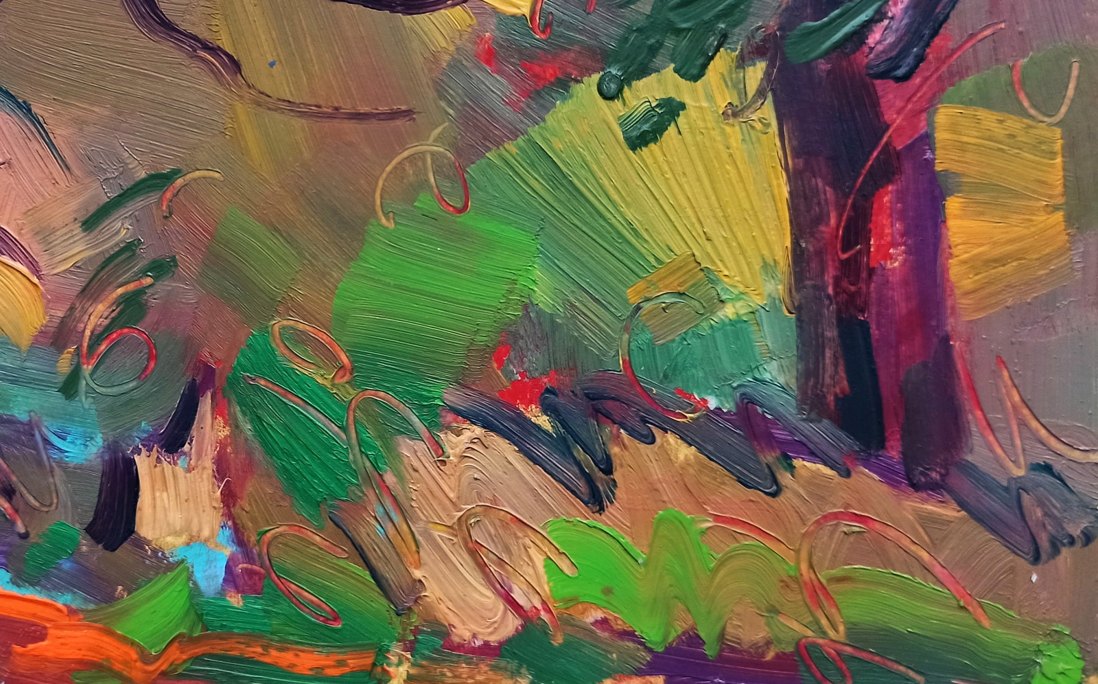 Oil painting Mid autumn Viktor Khadzhinov - 5