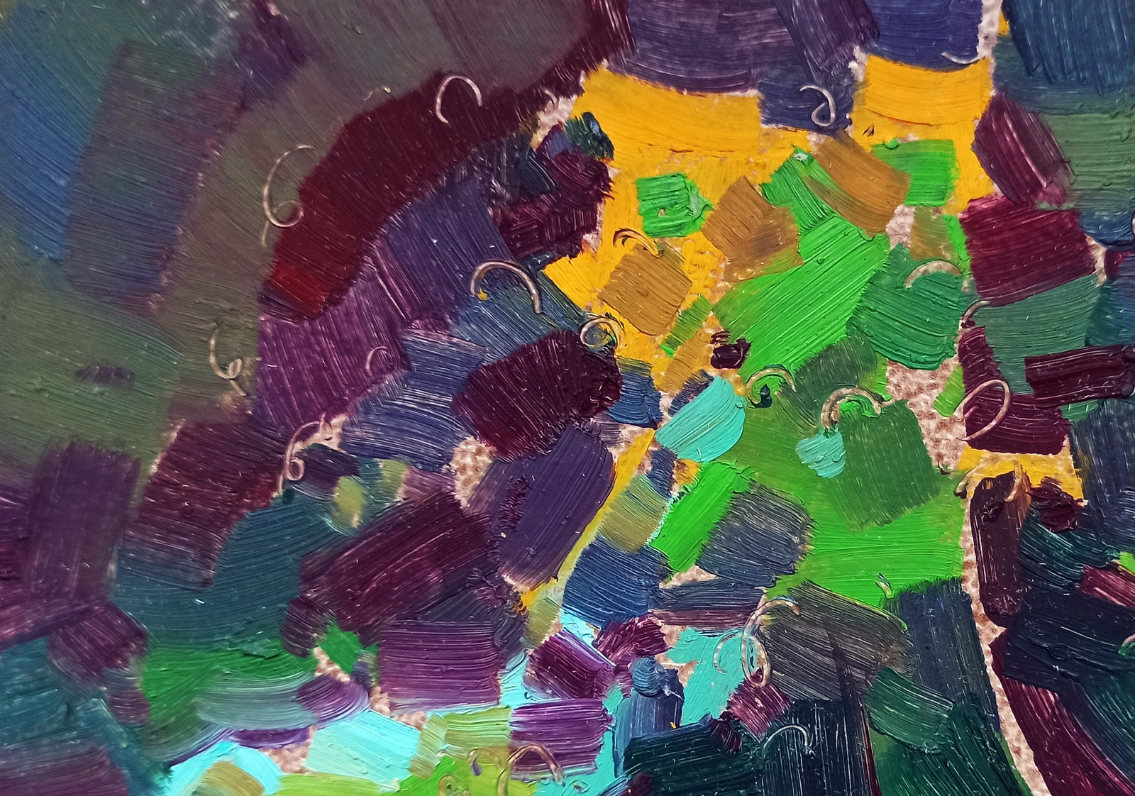 Oil painting Thoughts about summer Viktor Khadzhinov - 2