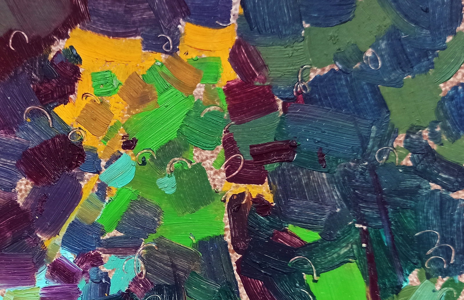 Oil painting Thoughts about summer Viktor Khadzhinov - 3