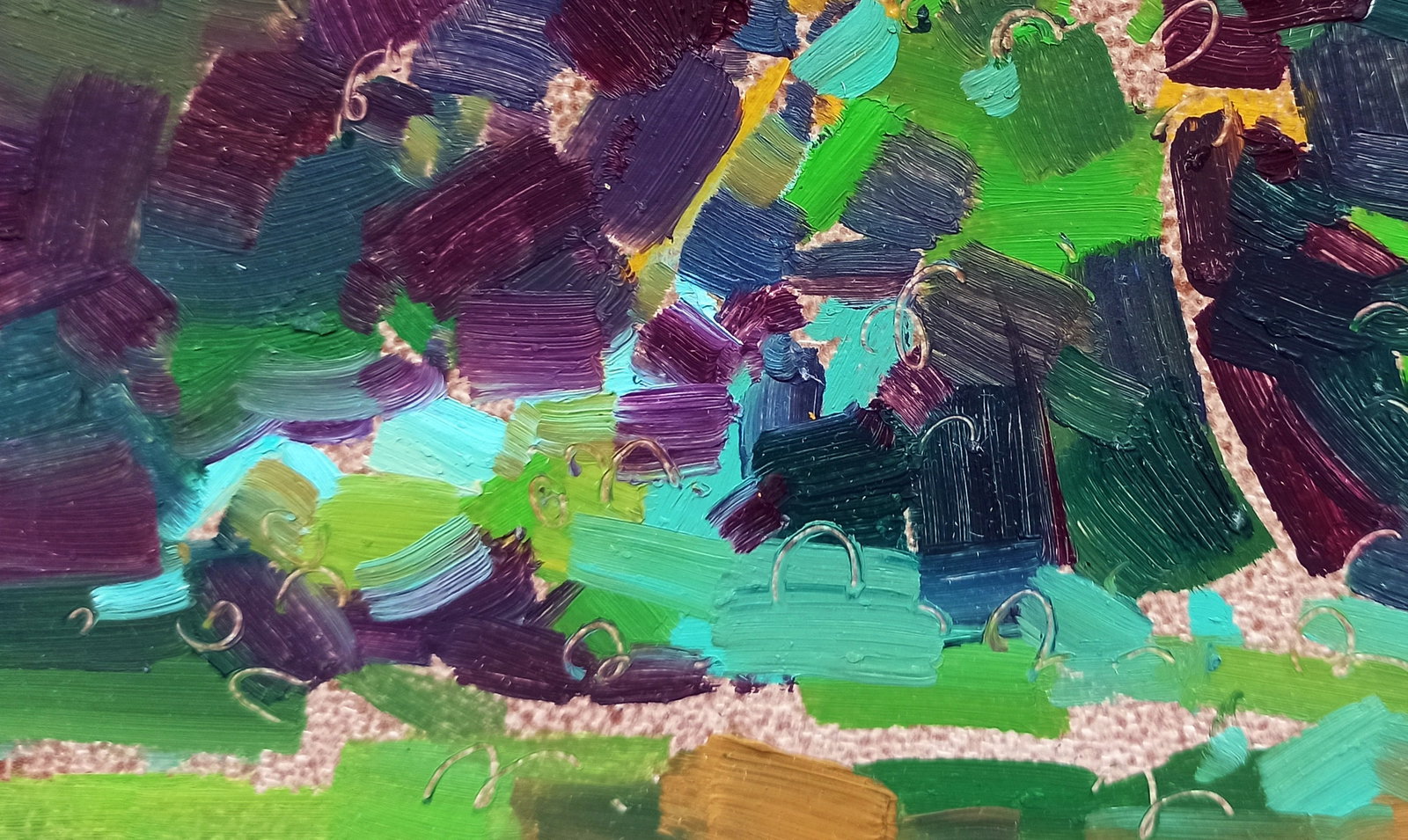 Oil painting Thoughts about summer Viktor Khadzhinov - 4