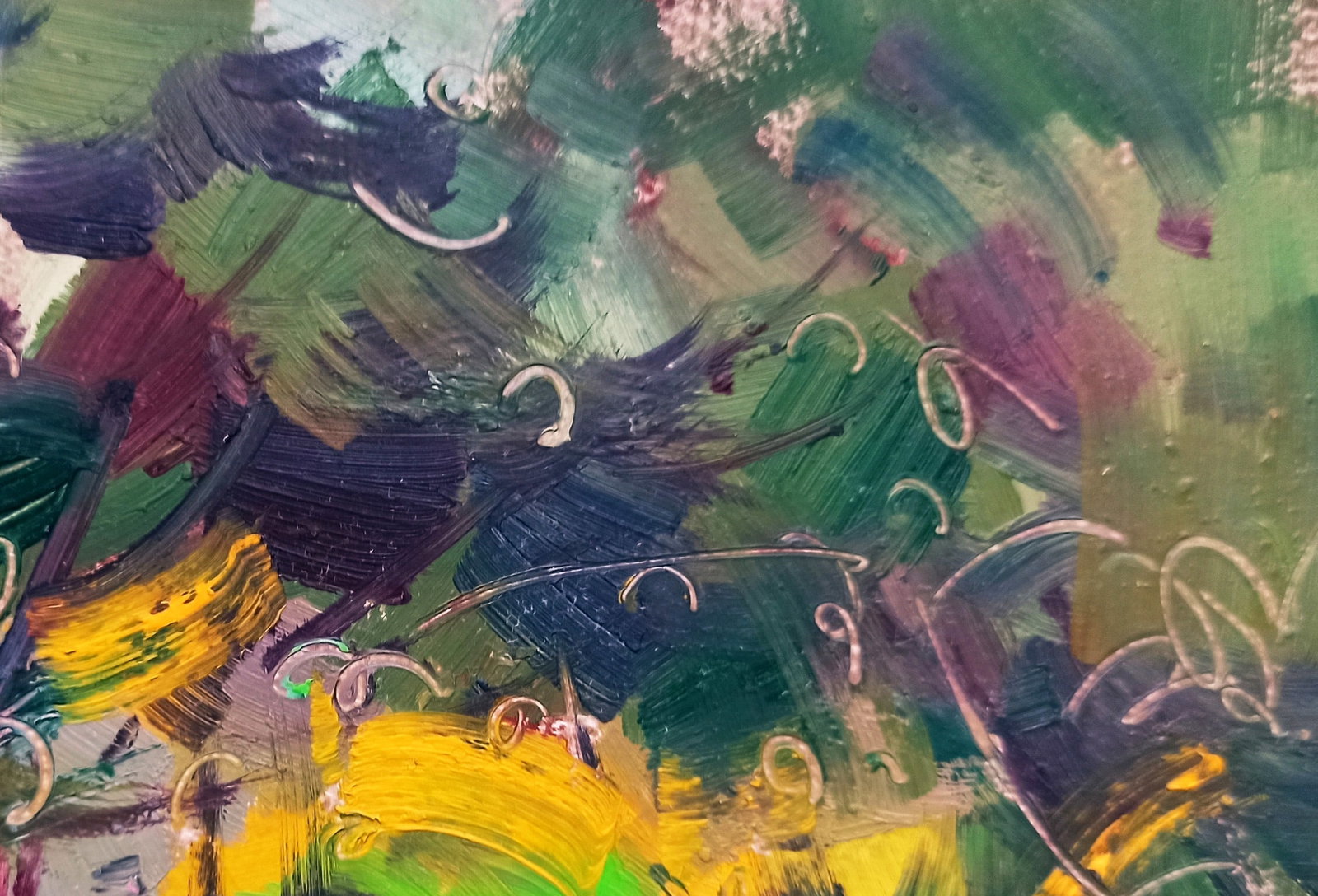 Oil painting It's a nasty day Viktor Khadzhinov - 3