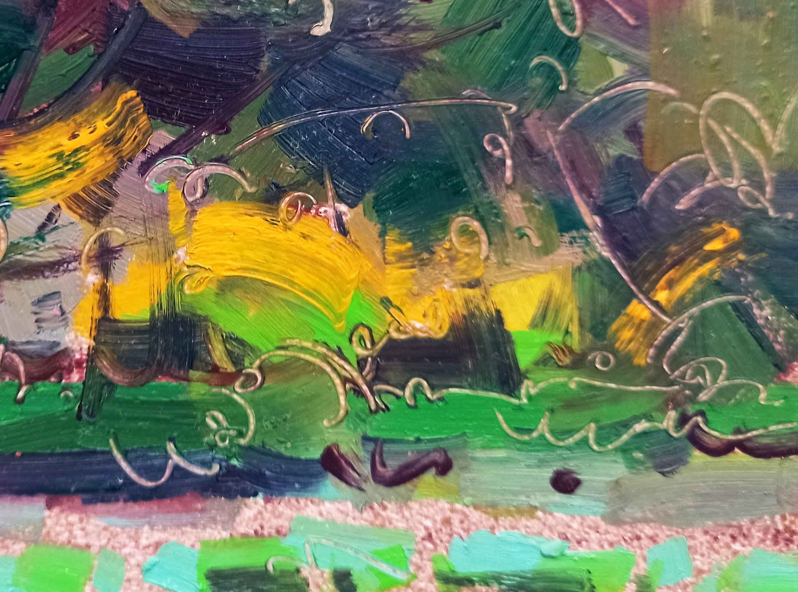 Oil painting It's a nasty day Viktor Khadzhinov - 5