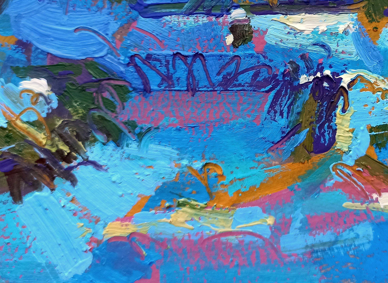 Oil painting Covered with snow Viktor Khadzhinov - 4