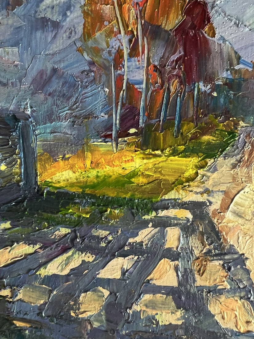 Oil painting Cold autumn wind Boris Serdyuk - 7