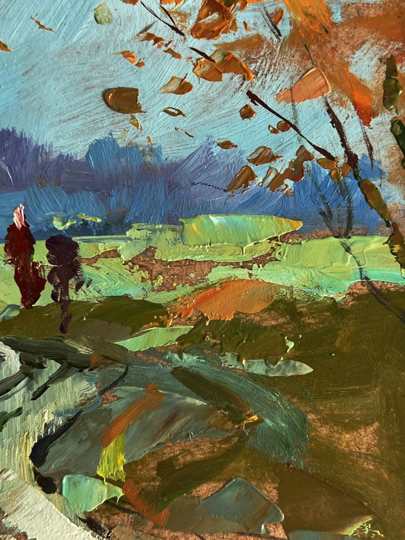 Oil painting Path in the field Yuriy Suprunchuk - 10