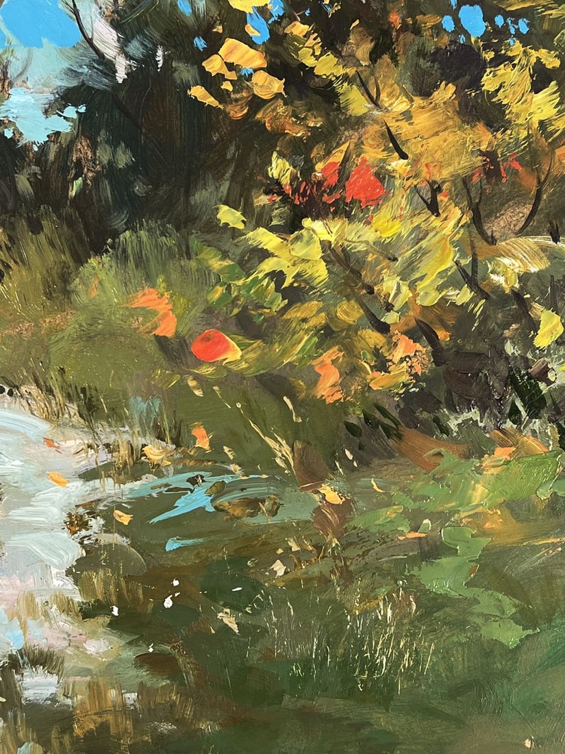 Oil painting The road to the river Yuriy Suprunchuk - 10