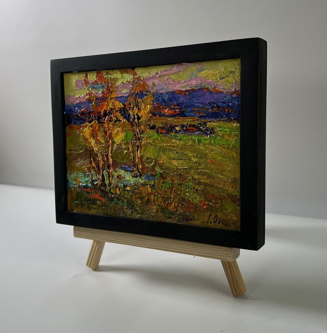 Oil painting Autumn horizon Oleksiy Ivanyuk - 2