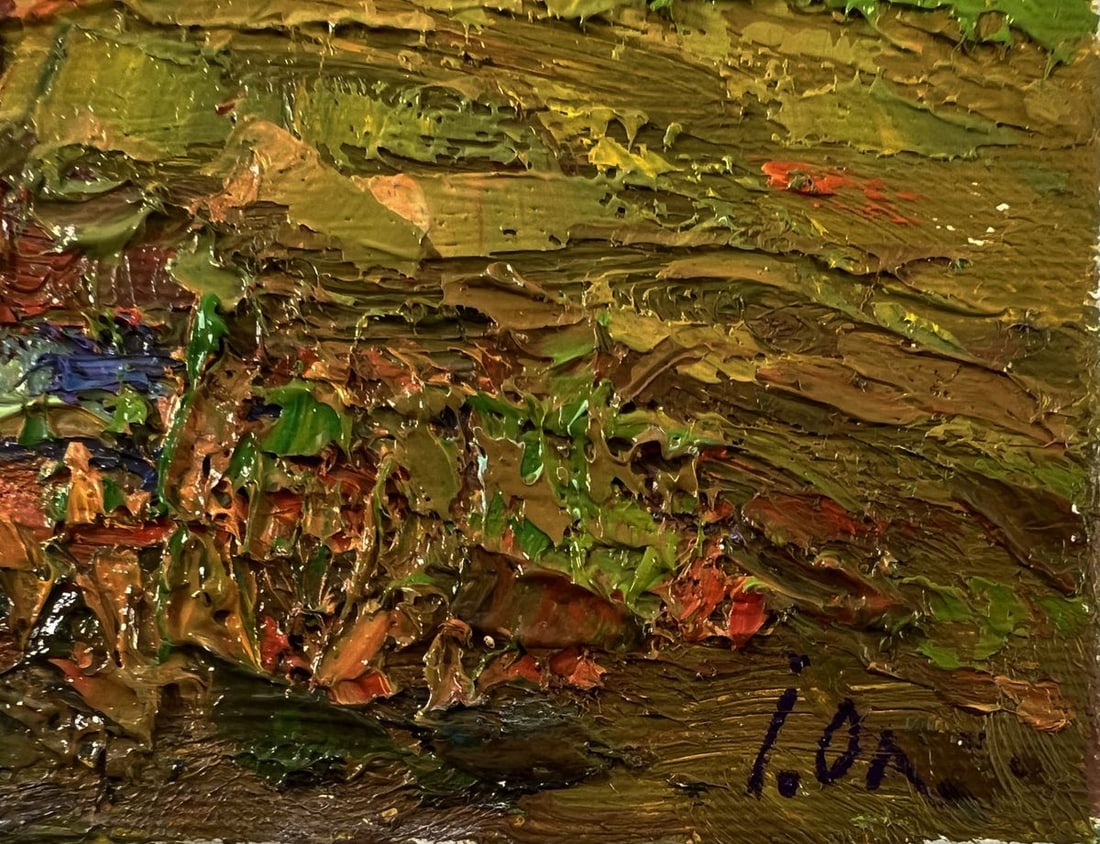 Oil painting Autumn horizon Oleksiy Ivanyuk - 5