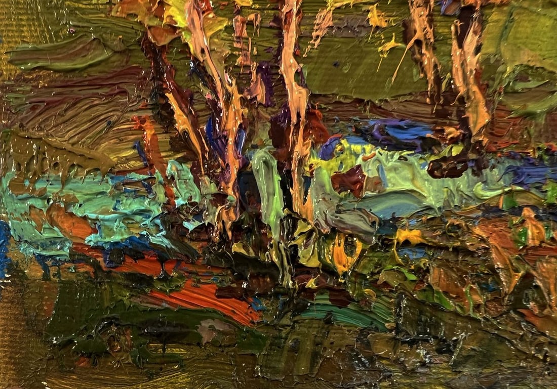 Oil painting Autumn horizon Oleksiy Ivanyuk - 6