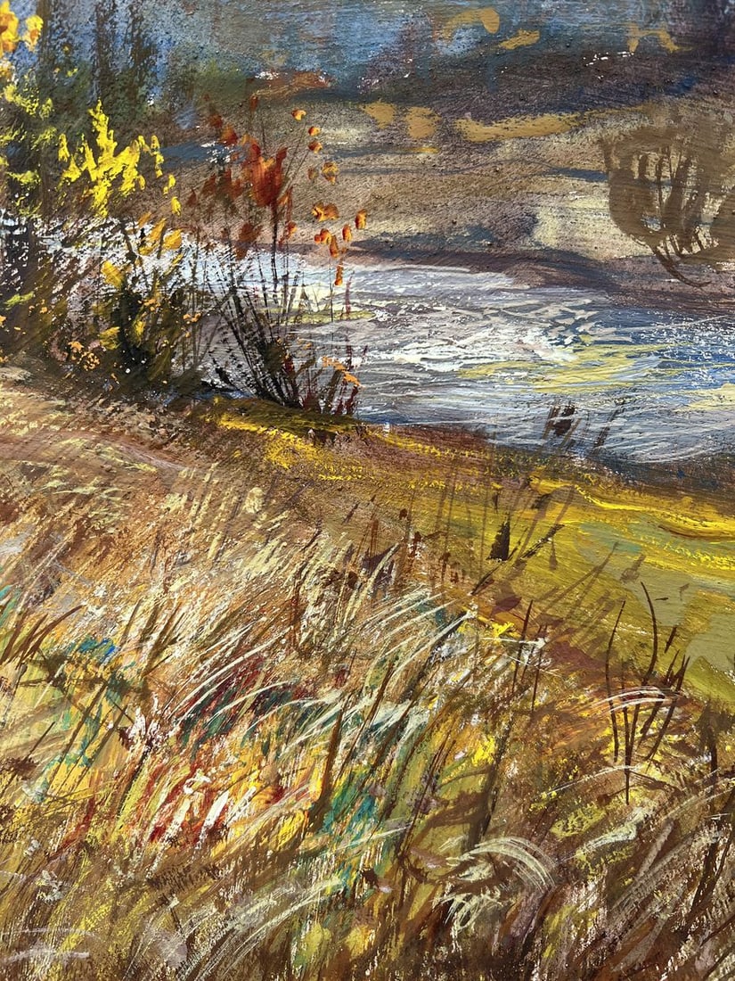 Oil painting Golden autumn V. Mishurovsky - 4