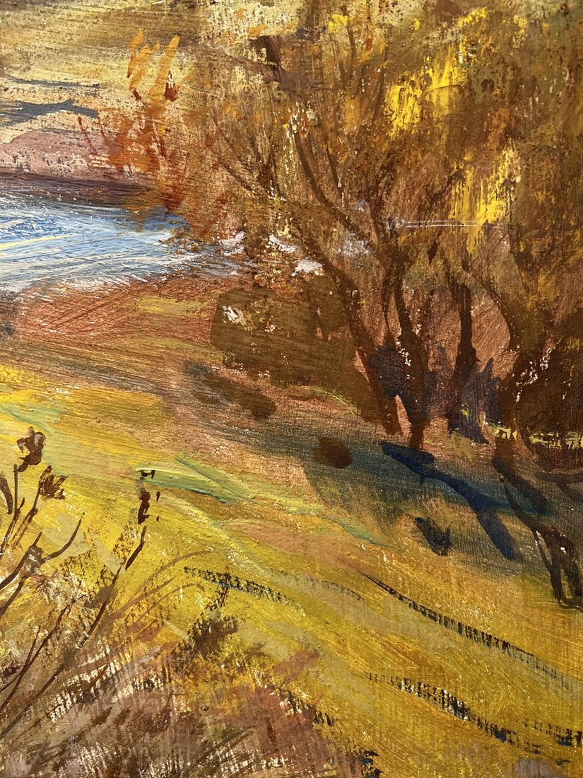 Oil painting Golden autumn V. Mishurovsky - 7
