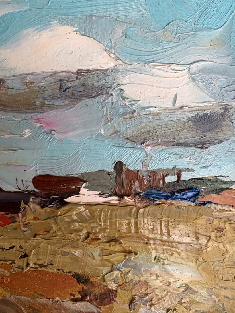 Oil painting In the field near the village Alexander Cherednichenko - 11