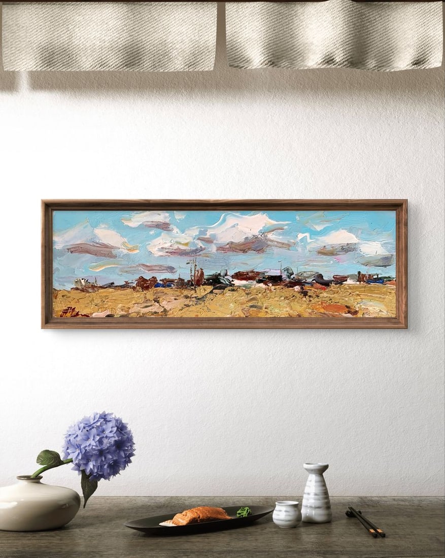 Oil painting In the field near the village Alexander Cherednichenko - 3