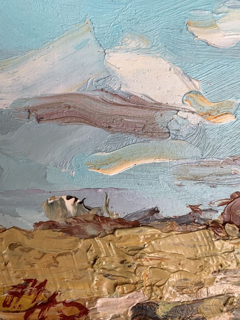 Oil painting In the field near the village Alexander Cherednichenko - 4