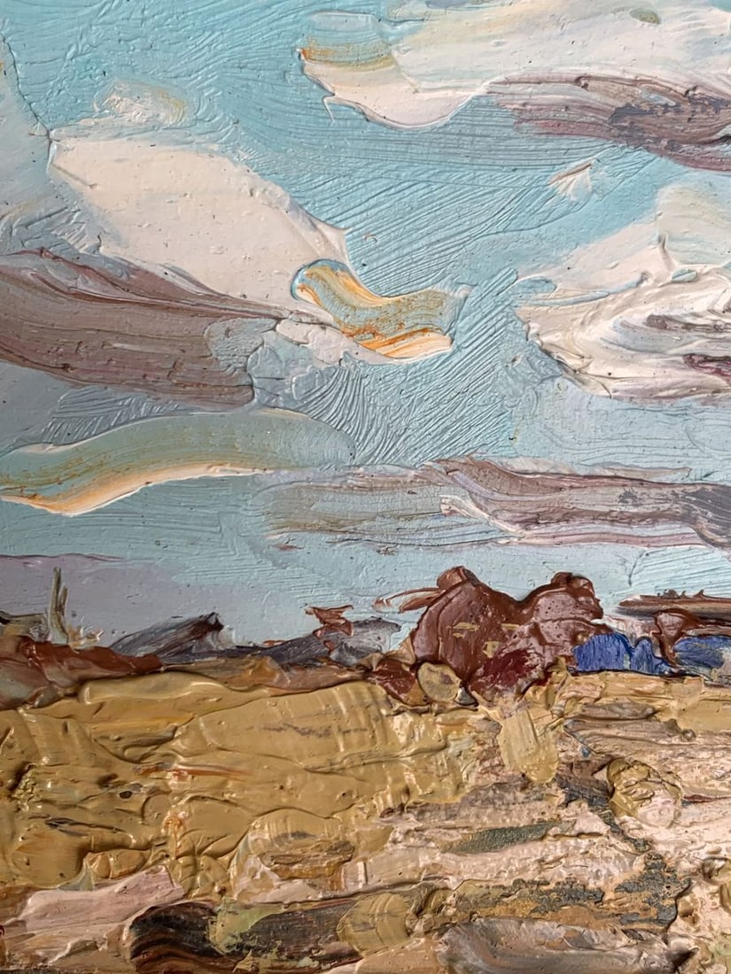 Oil painting In the field near the village Alexander Cherednichenko - 5