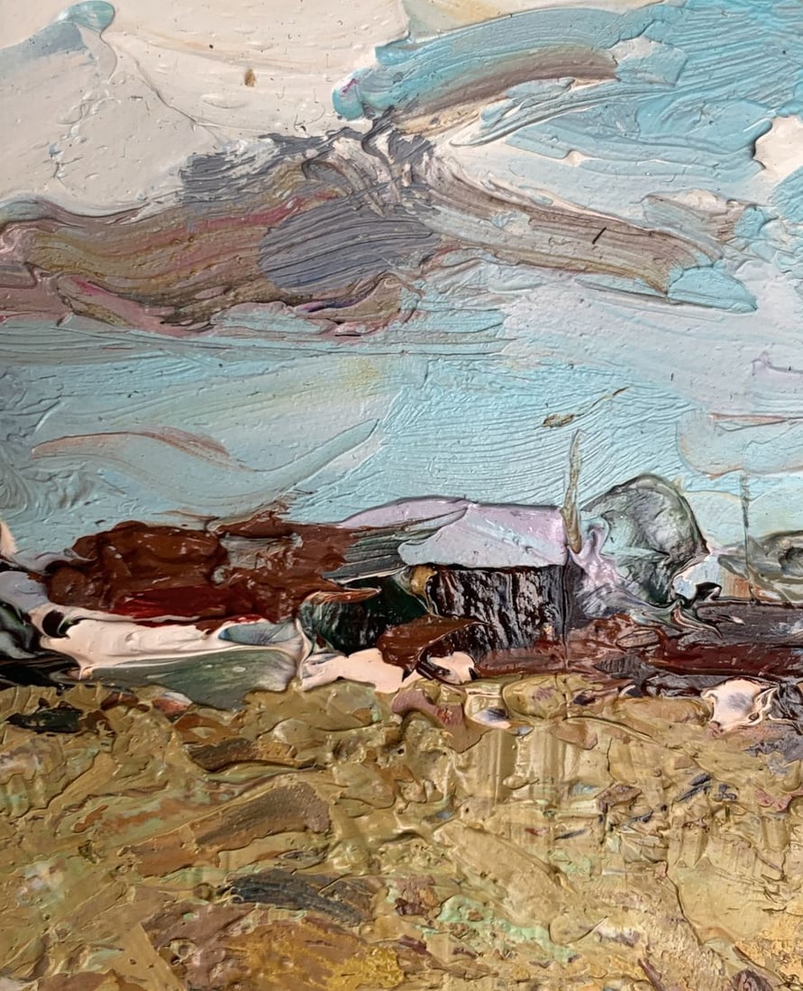 Oil painting In the field near the village Alexander Cherednichenko - 9