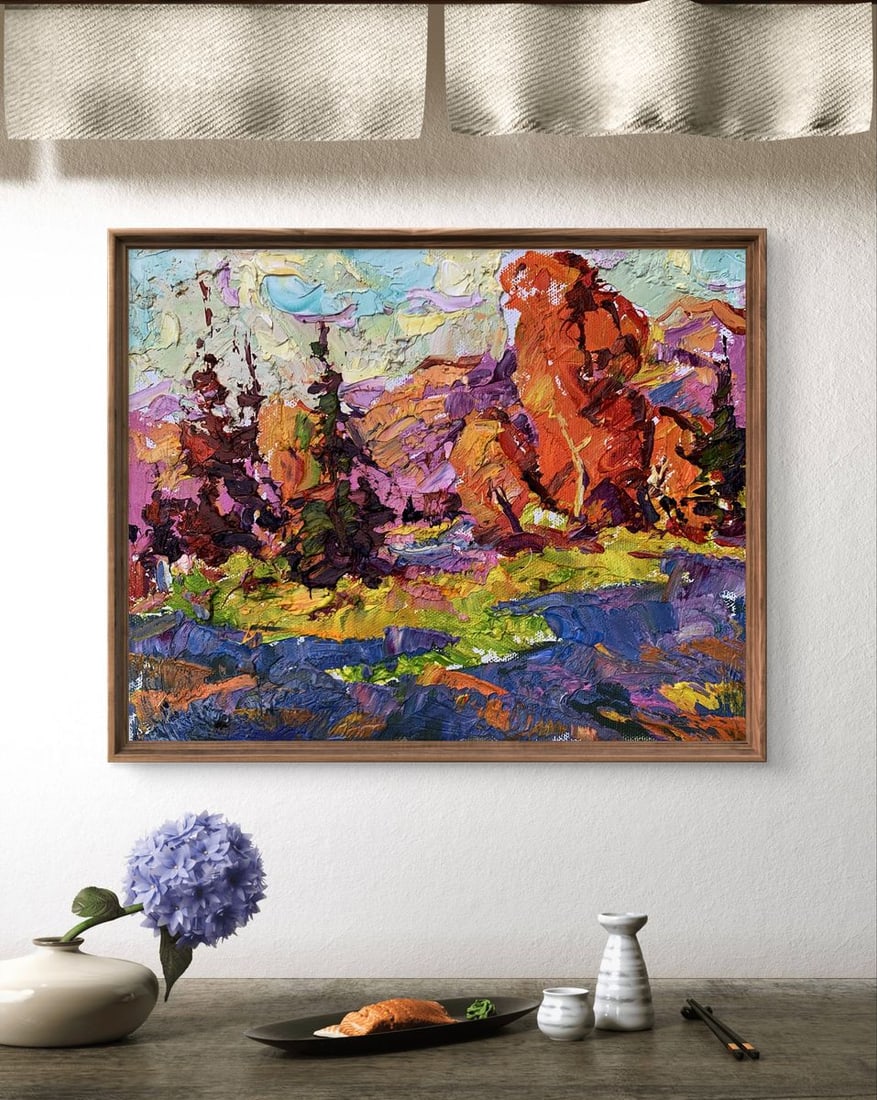 Oil painting Sunny autumn day Kalenyuk Alex - 2