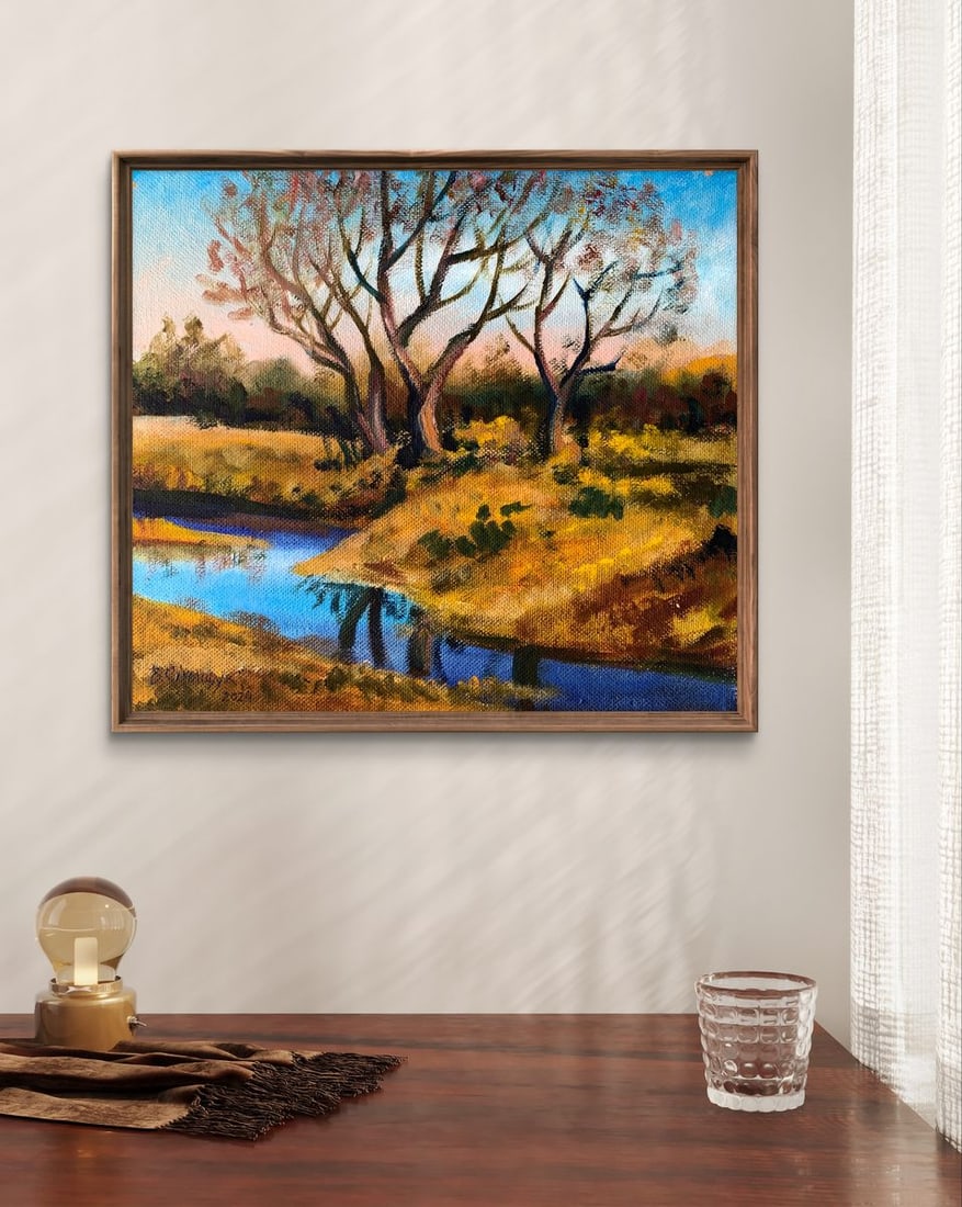 Oil painting Deep autumn Valentina Simashchuk - 2