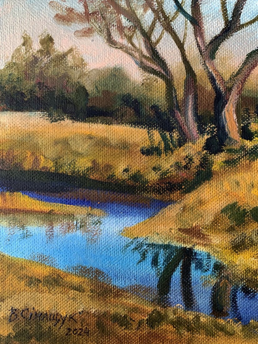 Oil painting Deep autumn Valentina Simashchuk - 5